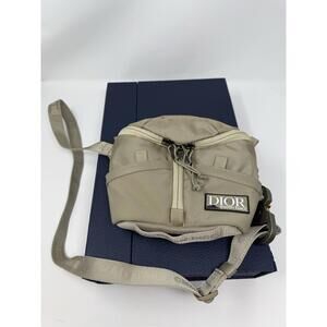 Dior Mystery Ranch collaboration belt bag Nylon Beige 1MIBO039MRN